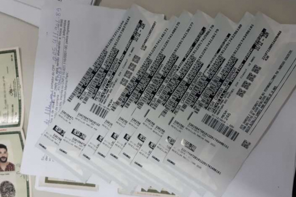 Brasiliense é preso no Ceará suspeito de comprar ingressos com cartão clonado