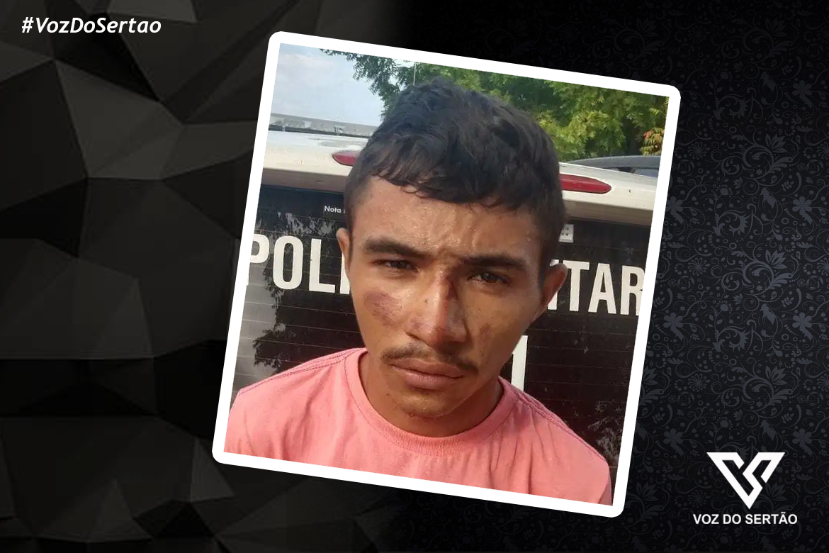 Jovem foi preso por porte ilegal de arma branca em Crateús