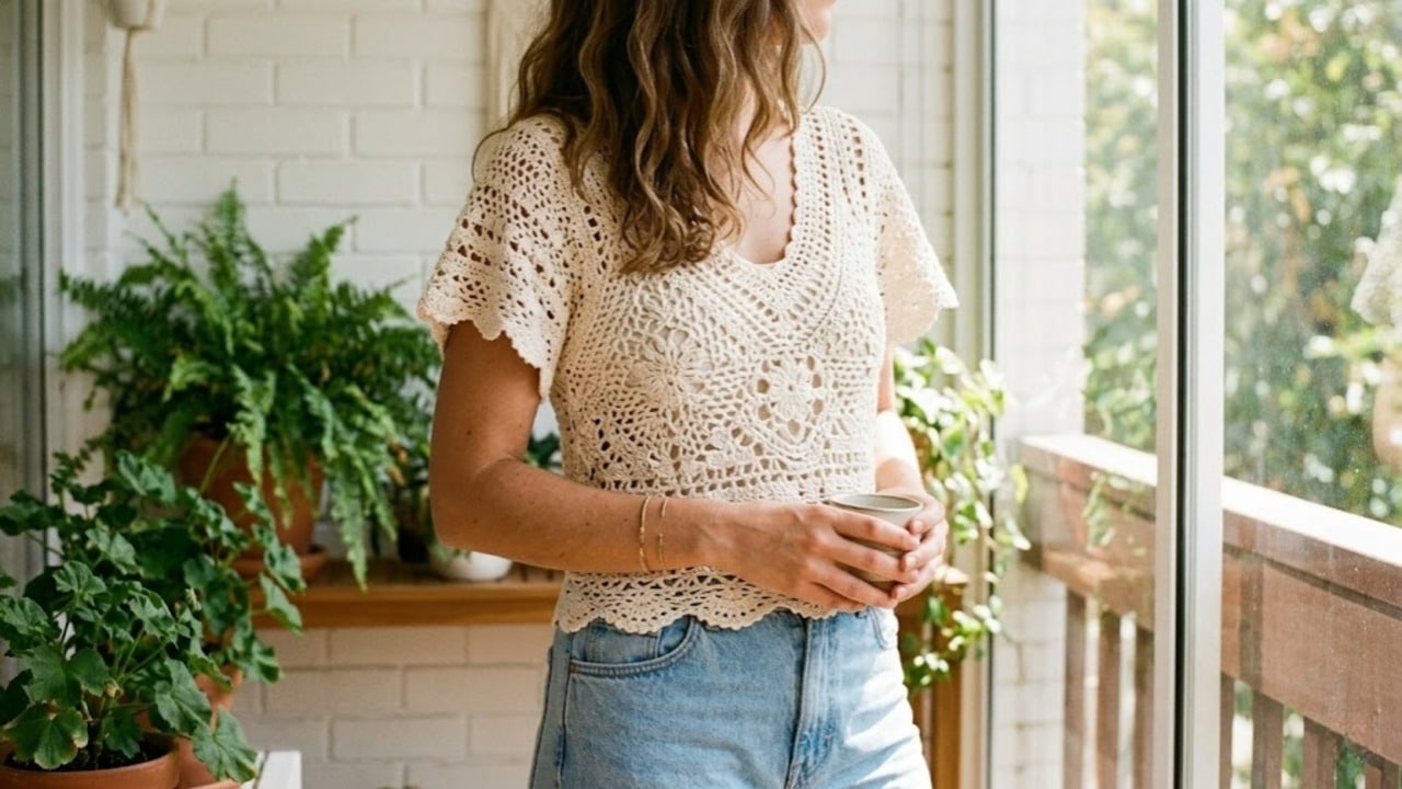 10 Dicas de Blusas de Crochê para Você Criar Looks Íncríveis em 2026 - Sustentabilidade e Estilo