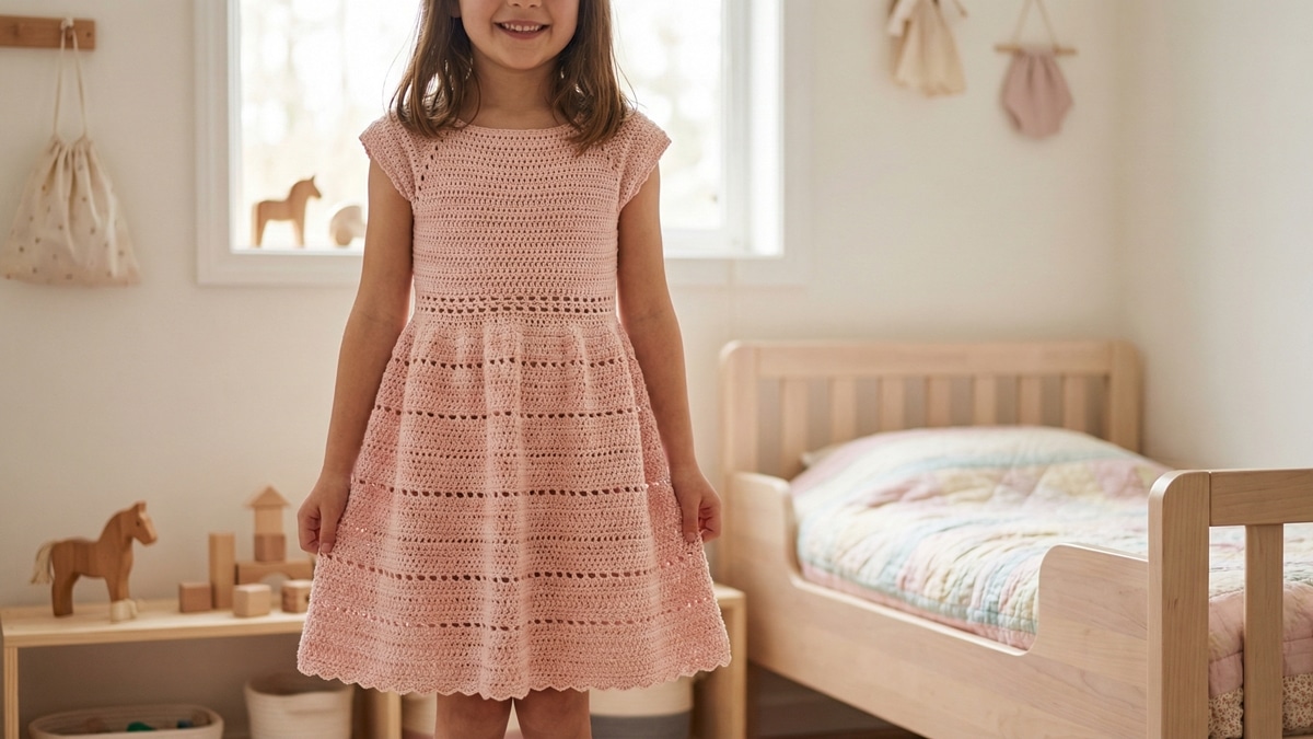 10 Dicas de Crochê para Vestidos Infantis de Sonho: A Arte da Moda Artesanal