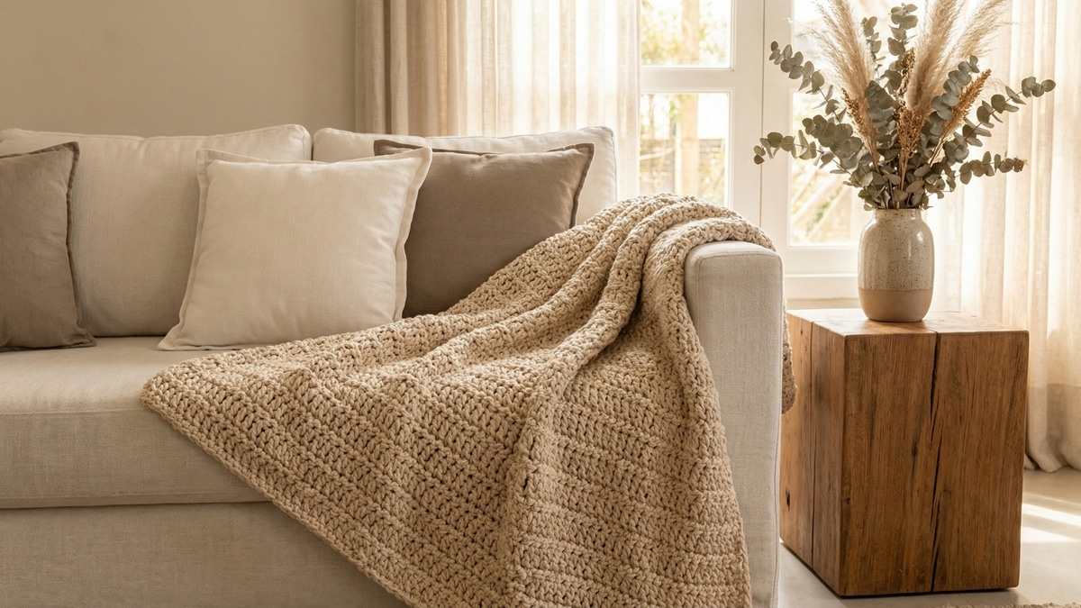 10 Dicas de Decoração para Criar Ambientes Charmosos com Crochê de Barbante