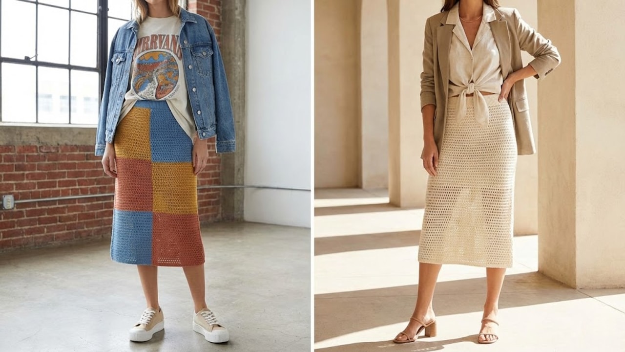 10 Modelo de Sais de Crochê Para Usar No Dia a Dia: Desenhos E Técnicas