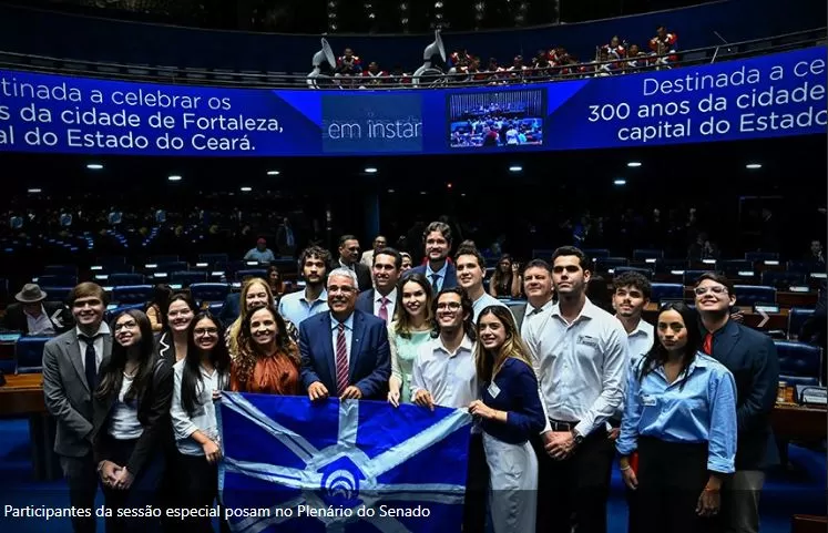 300 Anos de Fortaleza: Senado Celebra a História e o Desenvolvimento da Capital Cearense
