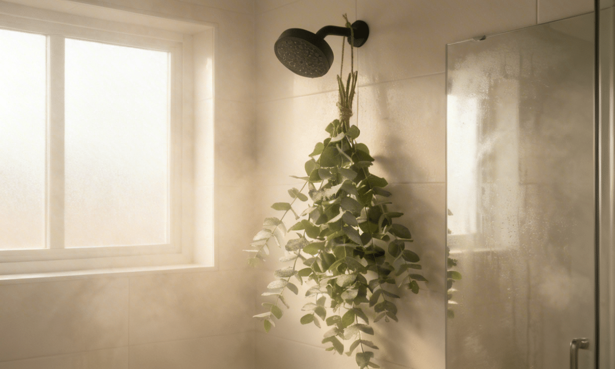 5 Benefícios Impressionantes de Colocar Eucalipto no Chuveiro para um Banho Relaxante