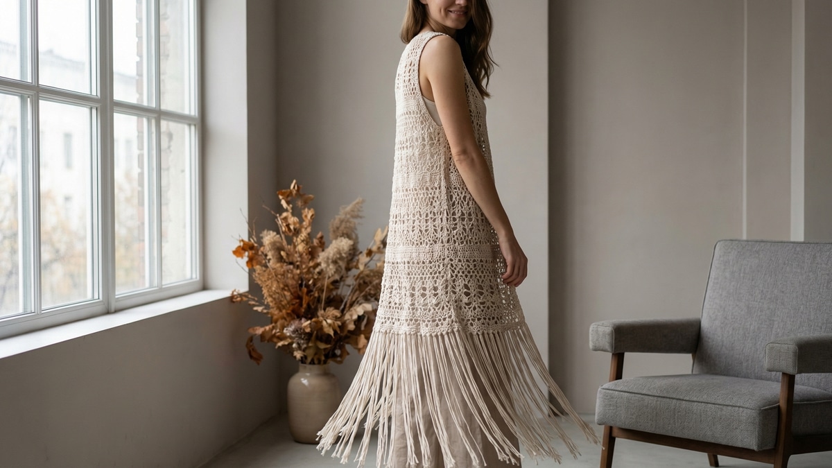 5 Coletes de Crochê que Vão Transformar o Seu Estilo Diário