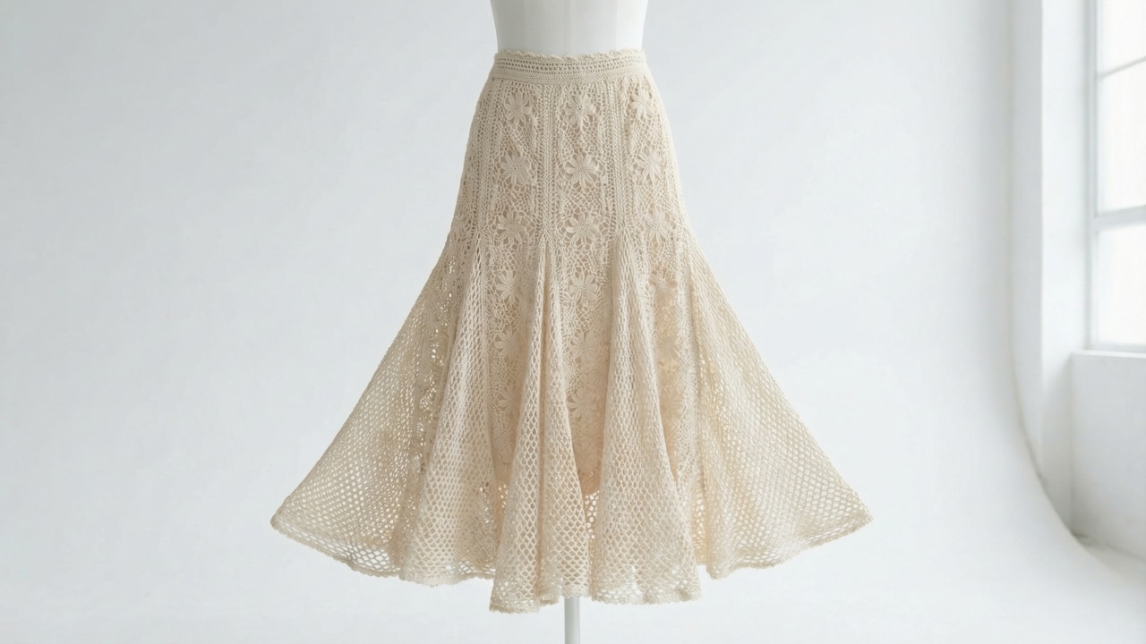 5 Modelos de Saias de Crochê para Todos os Biotipos: Dicas e Técnicas