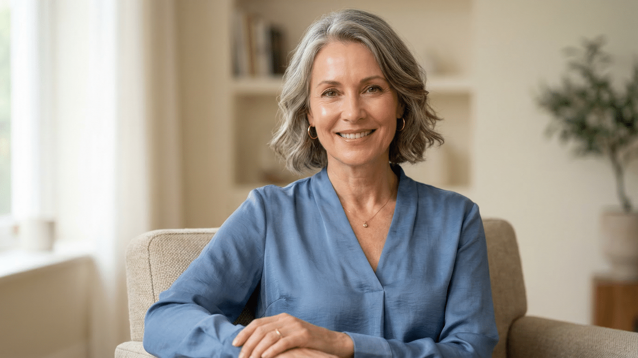 5 Razões por que o Azul-Claro é a Cor que Rejuvenesça o Seu Visual após os 50 anos com Técnicas de Autocuidado