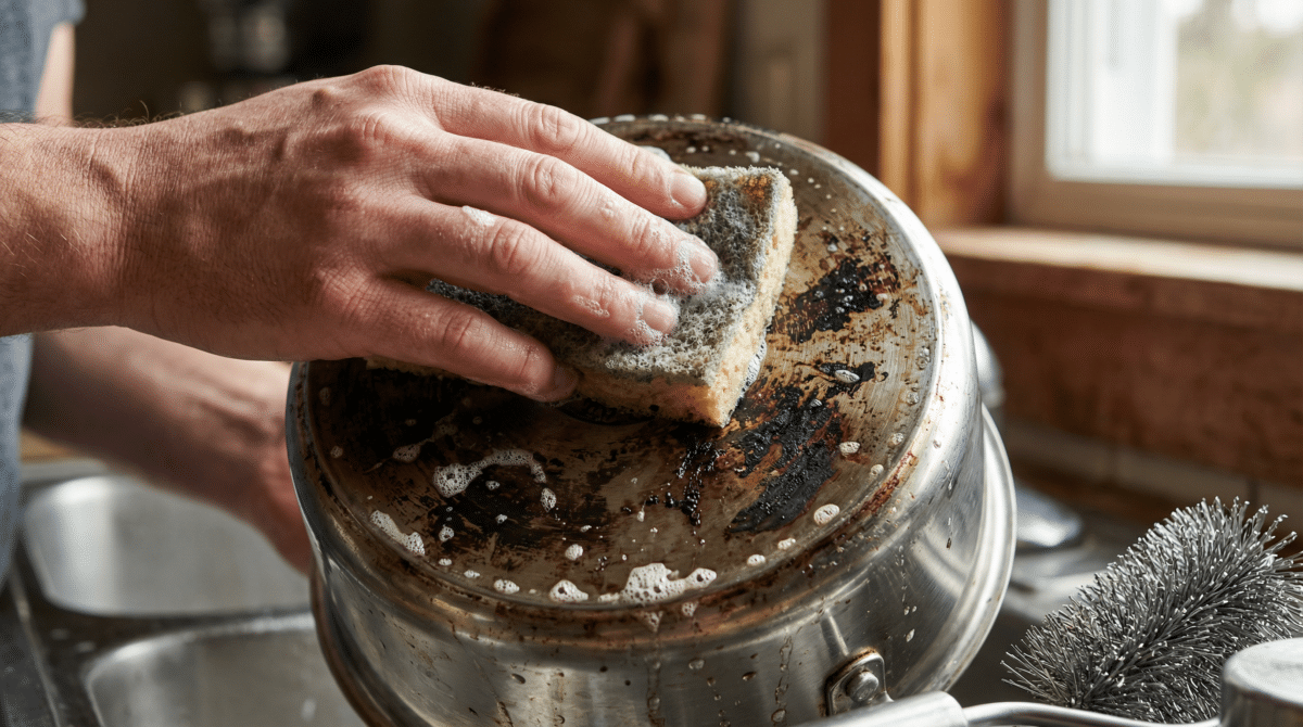 5 Técnicas Infalíveis para Limpar Panela Queimada sem Esforço!