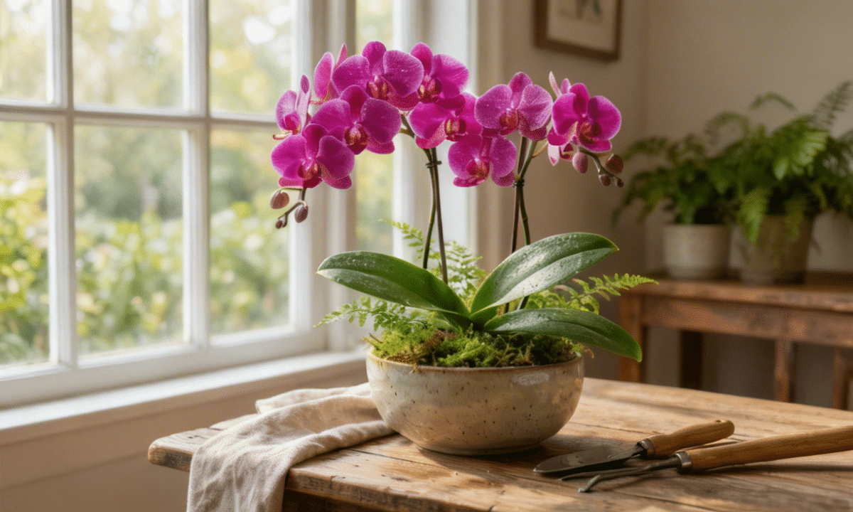 A Revolução do Café: Como Usar a Borra de Café como Adubo Natural para Orquídeas que Florescem com Cor mais Viva