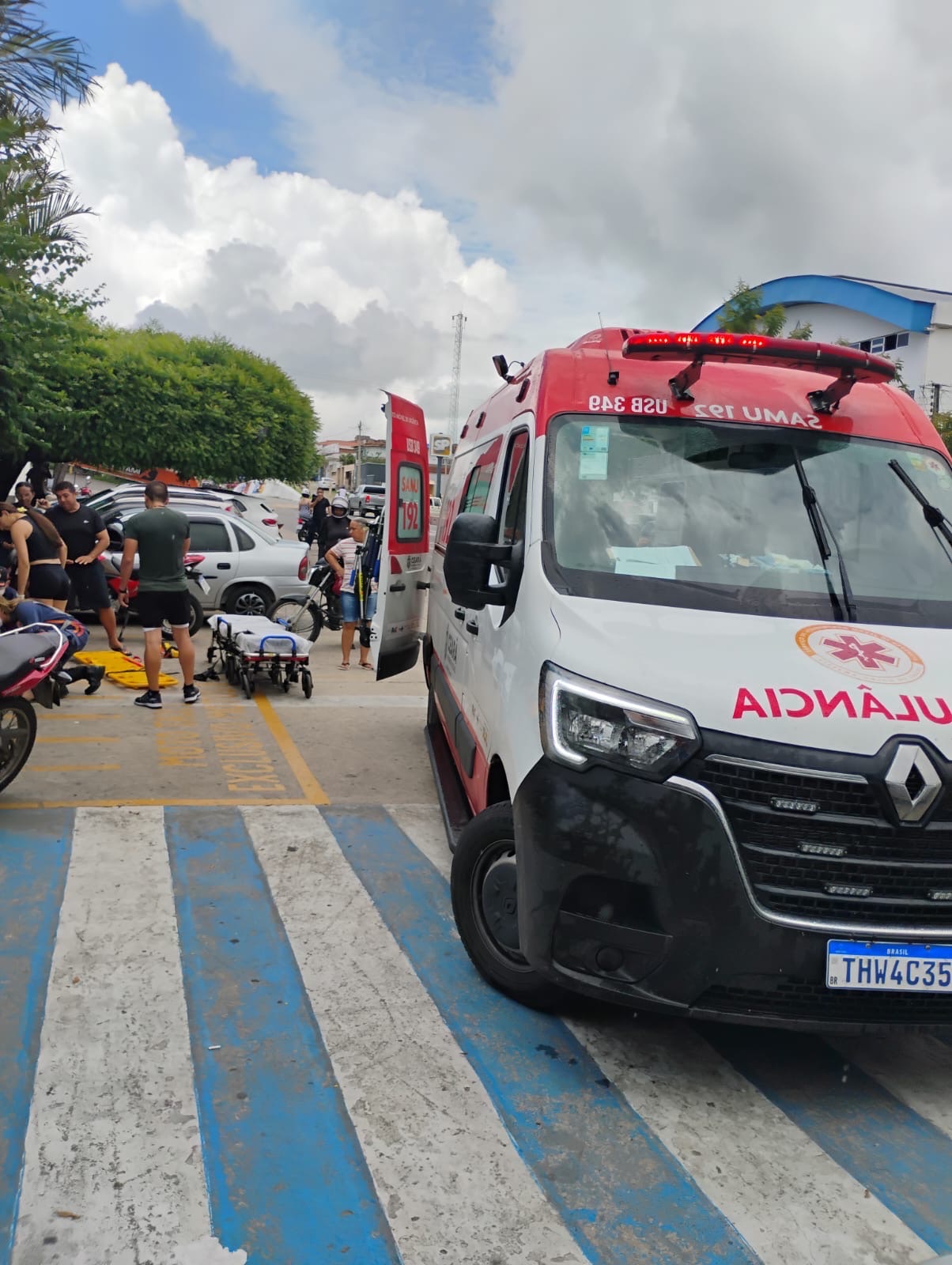 Acidente de Trânsito Grave: Duas Motocicletas Colidem em Crateús, Deixando Feridos
