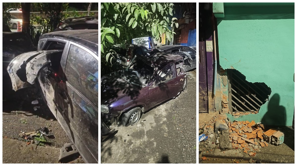 Acidente em Santo André: Motorista Perde Controle e Provoca Engavetamento