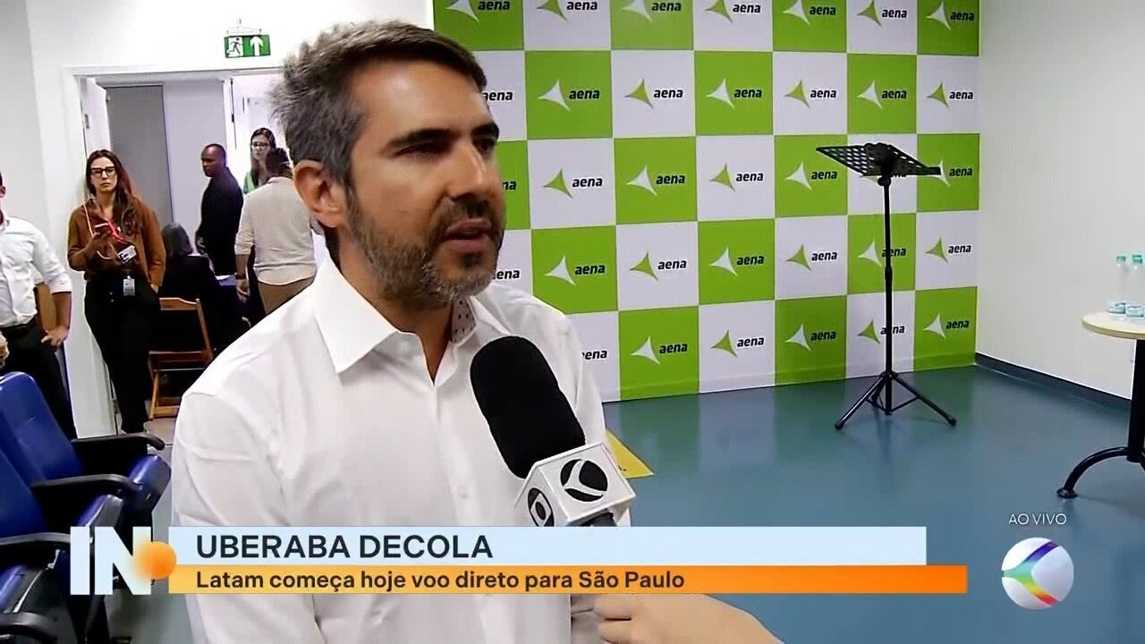 Aeroporto de Uberaba já conta com voos diretos para Guarulhos, em São Paulo, ...