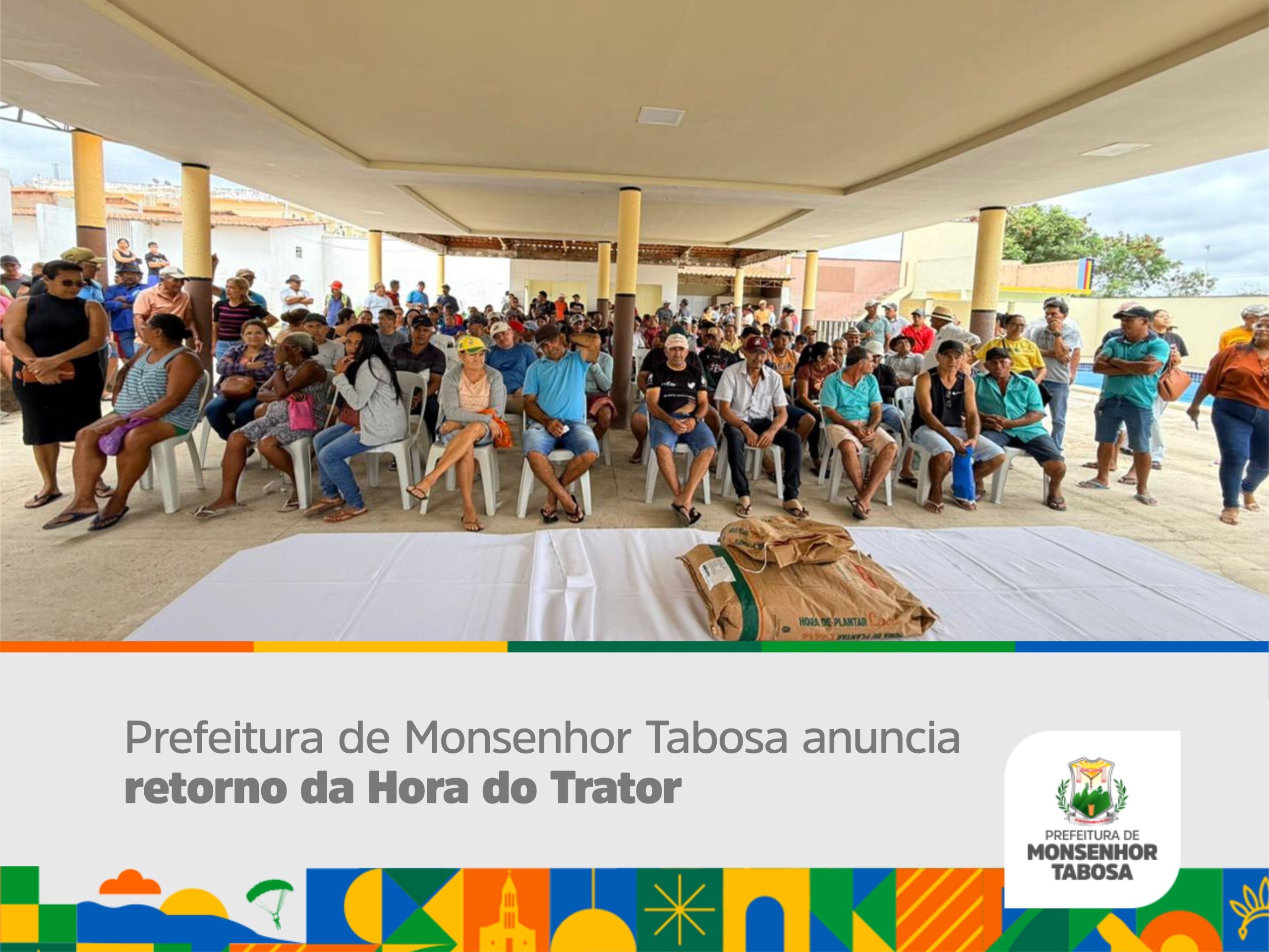 Agricultores de Monsenhor Tabosa recebem reforço para produção com Programa Hora do Trator
