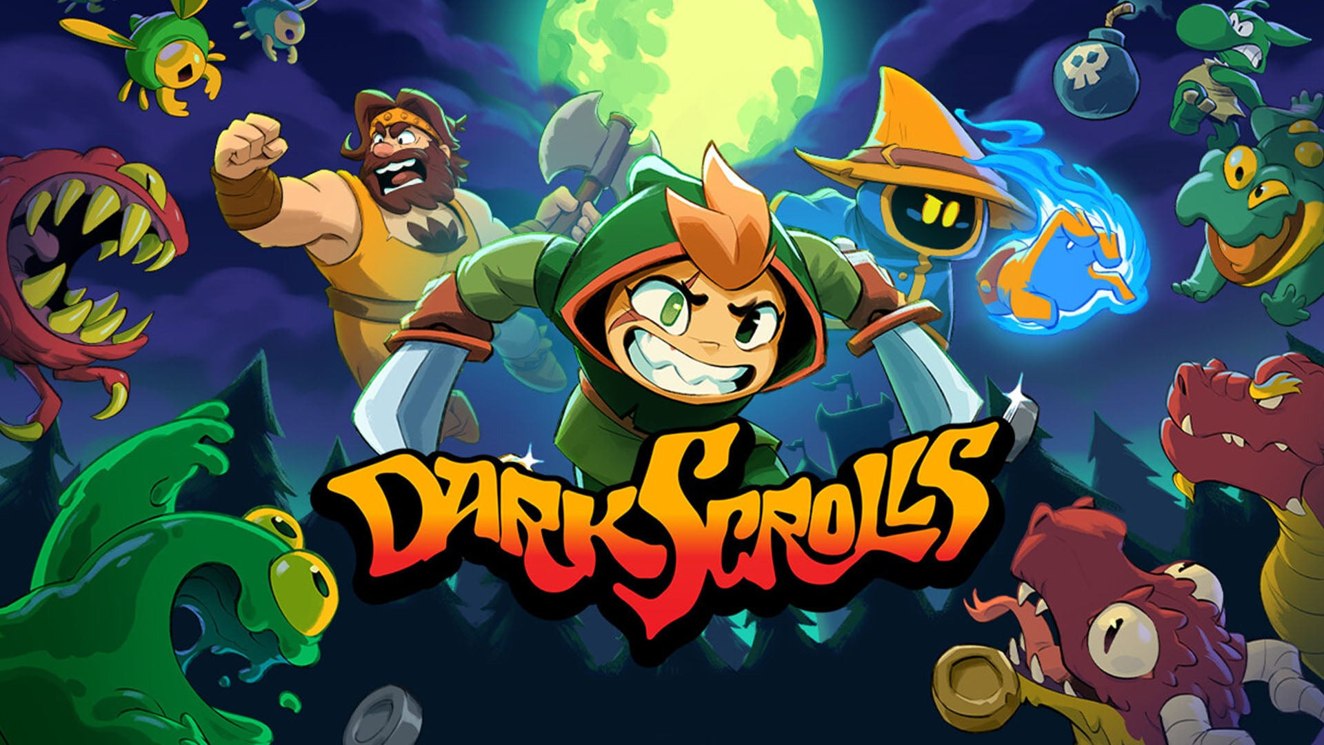Anunciado: Dark Scrolls, o Novo Jogo de Ação e Plataforma 2D para PC e Switch