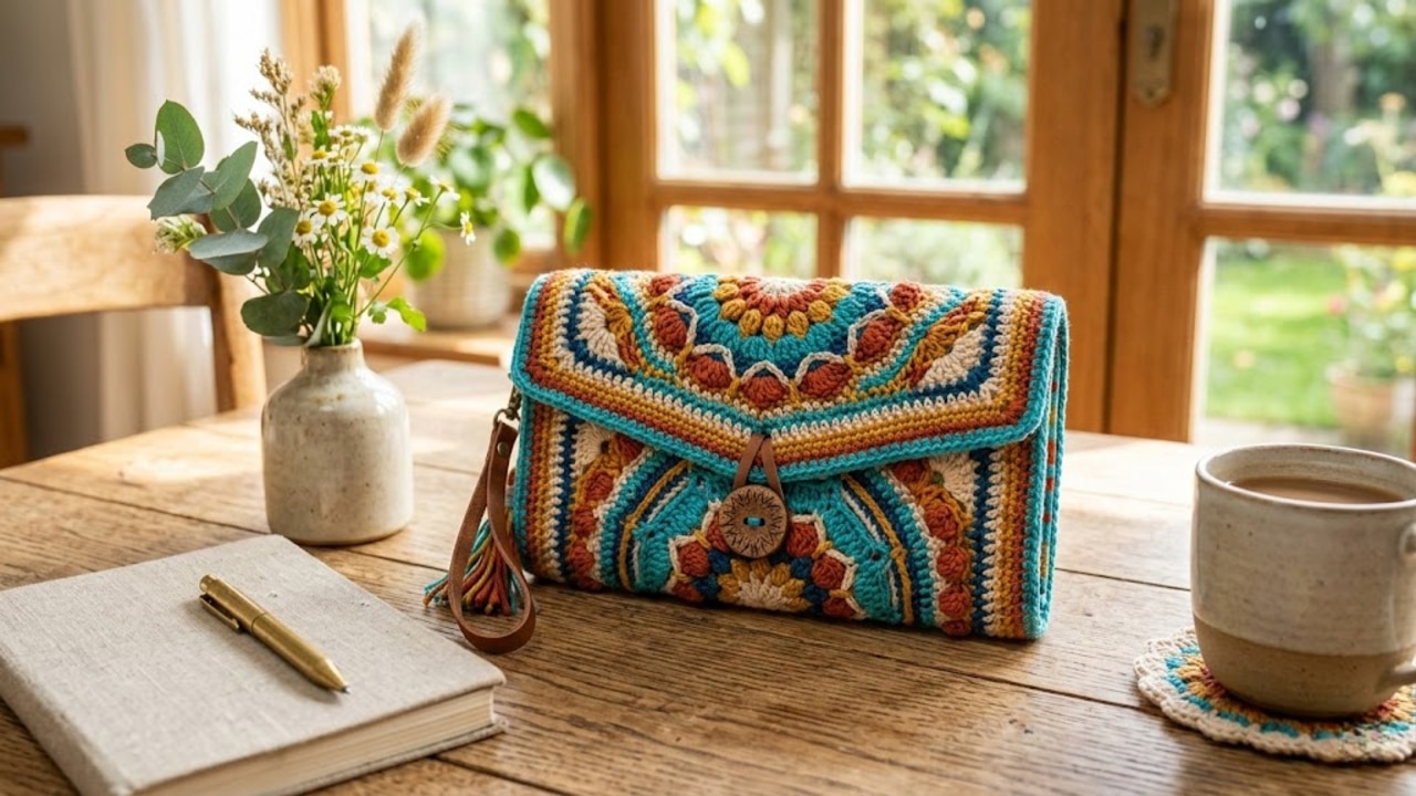 Aprenda a Criar Carteiras de Crochê: Técnicas e Dicas para Iniciantes