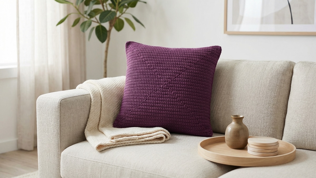 Aprenda a Fazer Almofadas de Crochê Lindíssimas com o Ponto Alto