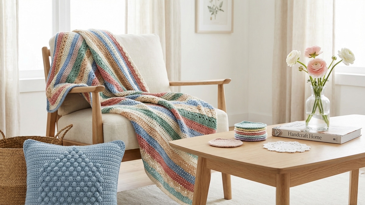 Aprenda Crochê: Dê o Primeiro Passo com Pontos Lindos e Gráficos para Copiar