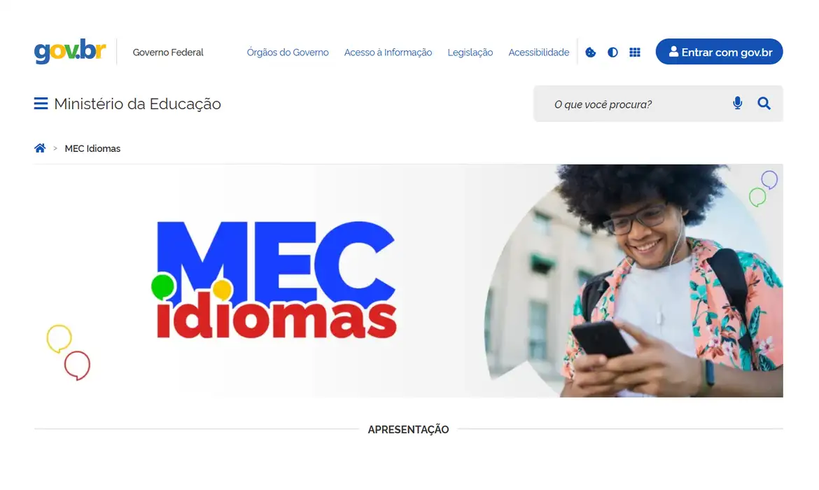 Aprenda Inglês e Espanhol Grátis com o MEC Idiomas!