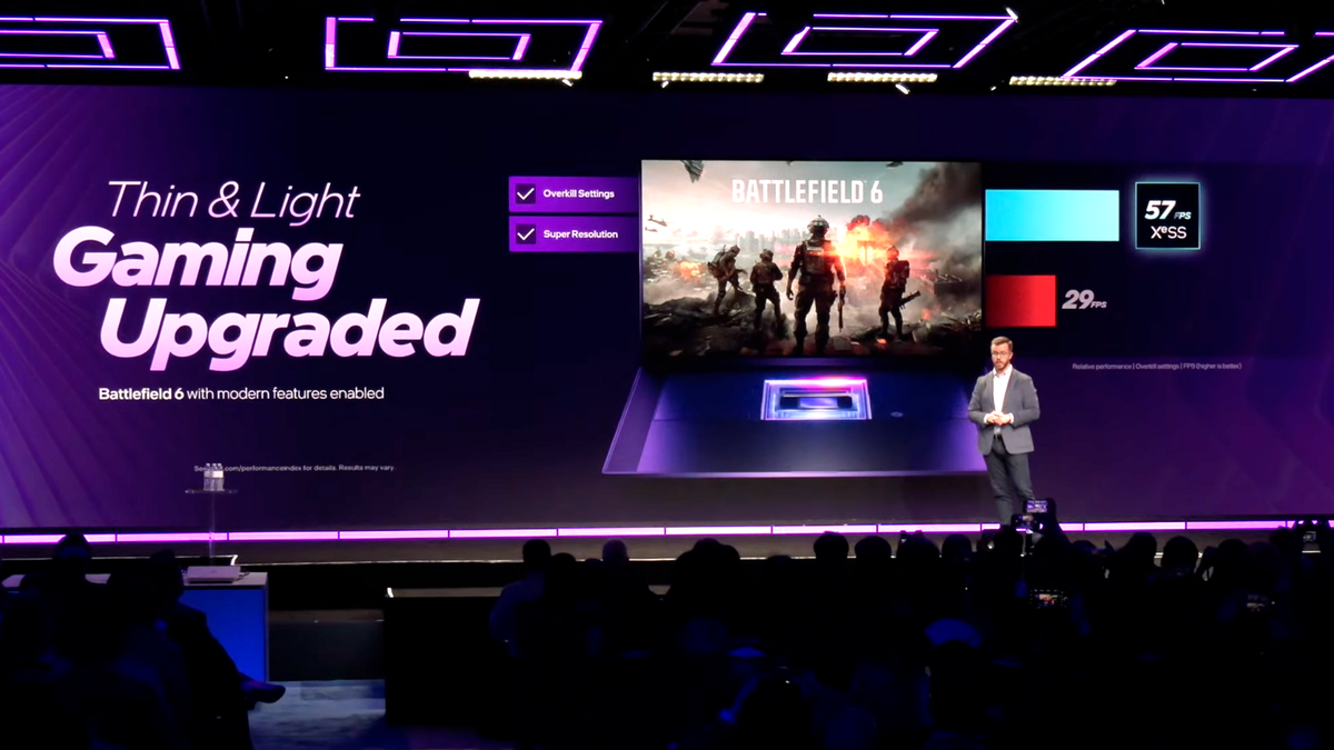 Arc B390, nova iGPU high-end da Intel, supera AMD e encosta em uma RTX 4050