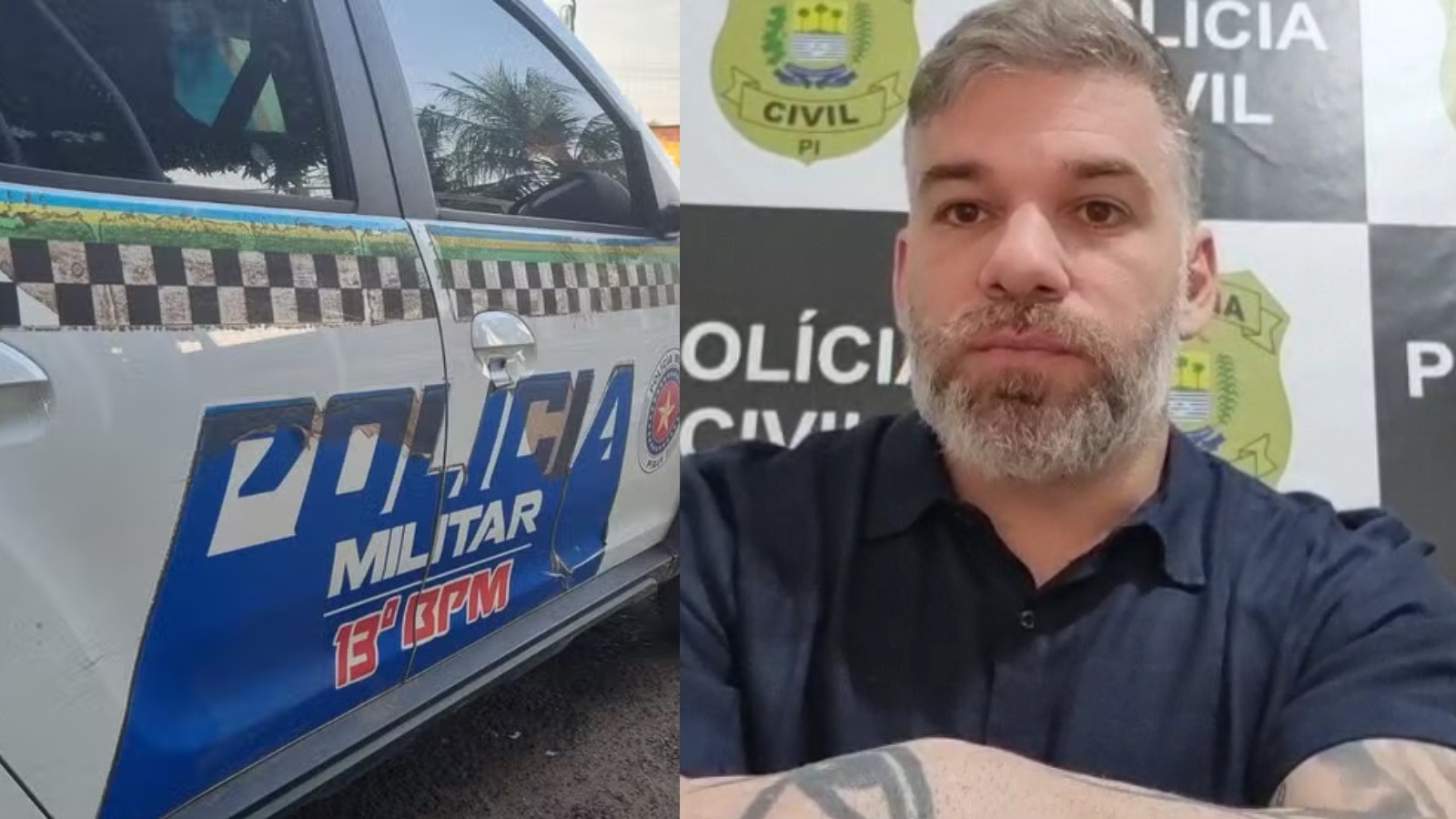 Assaltantes tentam atirar duas vezes contra comerciante, fogem e são detidos em cidade no 