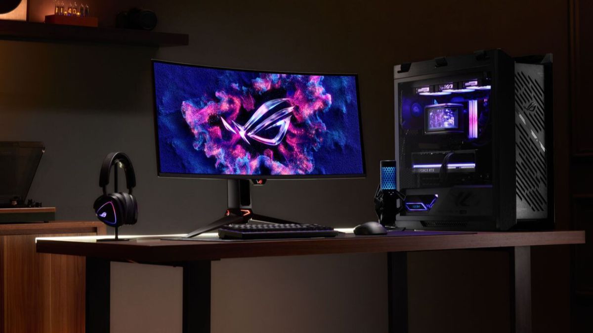 ASUS ROG apresenta novos monitores gamers OLED com foco em durabilidade