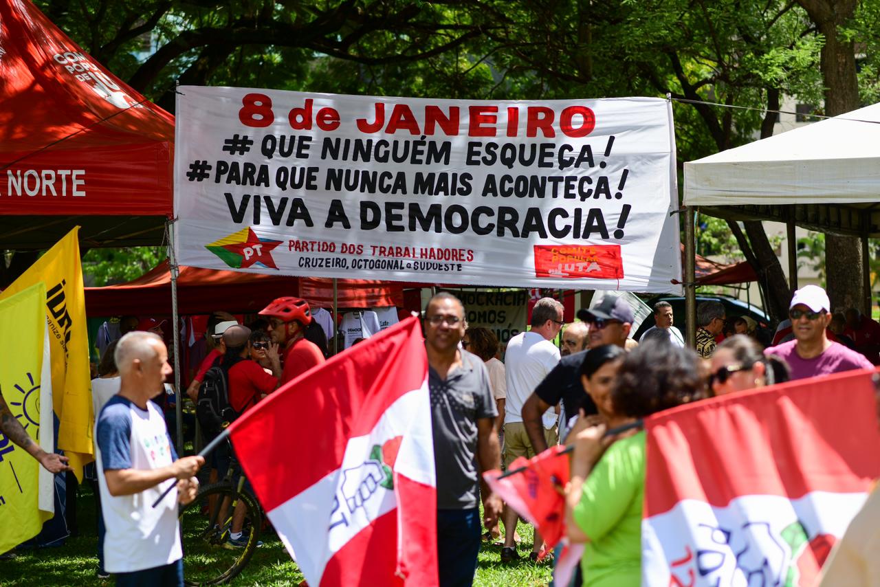 Ato no dia 8 de janeiro tem previsão de reunir 3 mil pessoas no DF