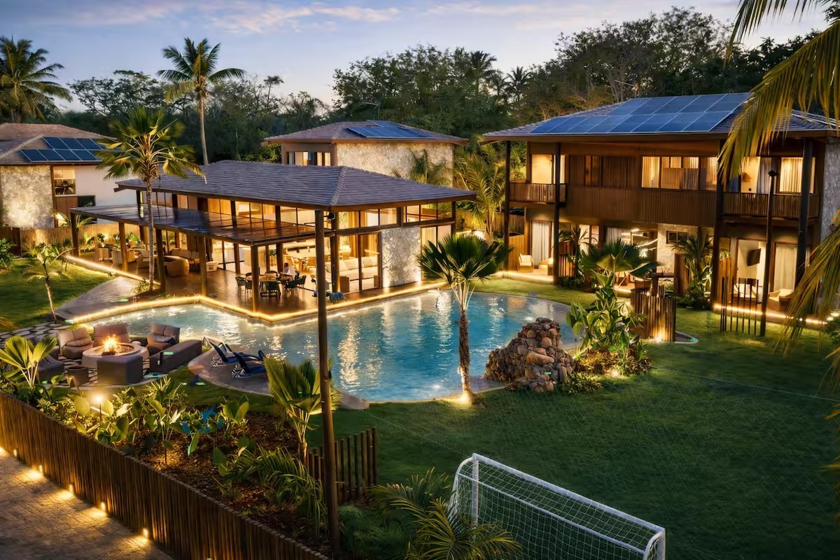 Ator Caio Castro inaugura mansão de luxo com capacidade para 23 hóspedes em Morro de São P