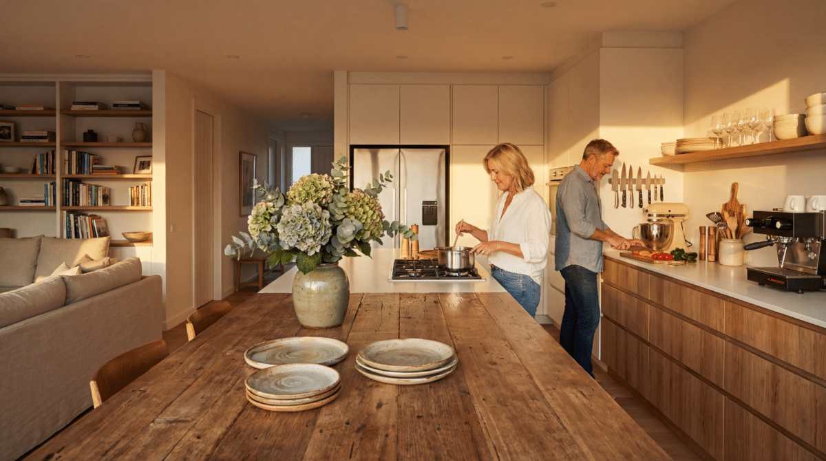 Balcões de Cozinha: A Nova Tendência de Separação Invisível