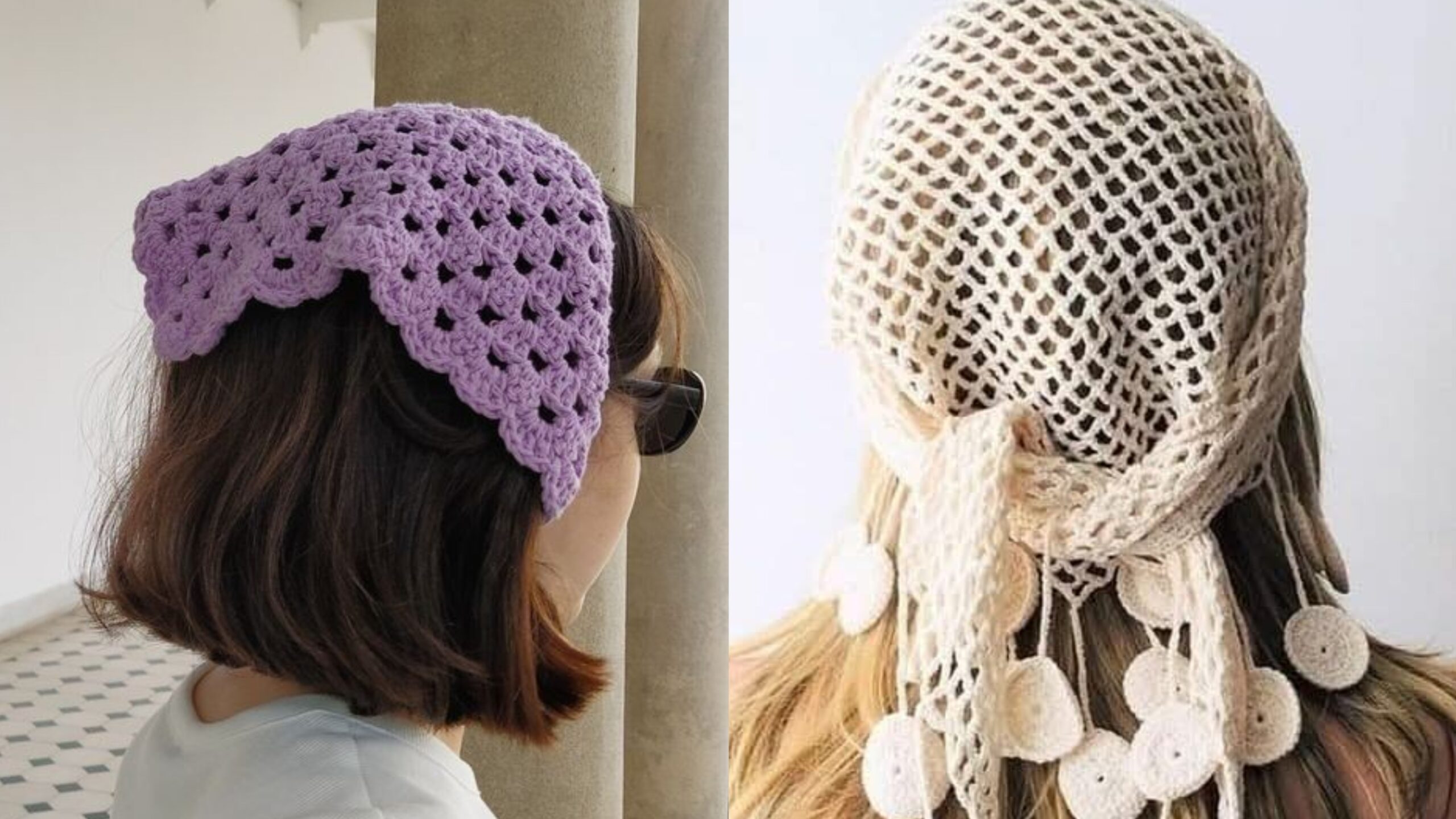 Bandanas de Crochê: 11 Modelos Fáceis para Arrasar no Verão com Estilo e Comodidade