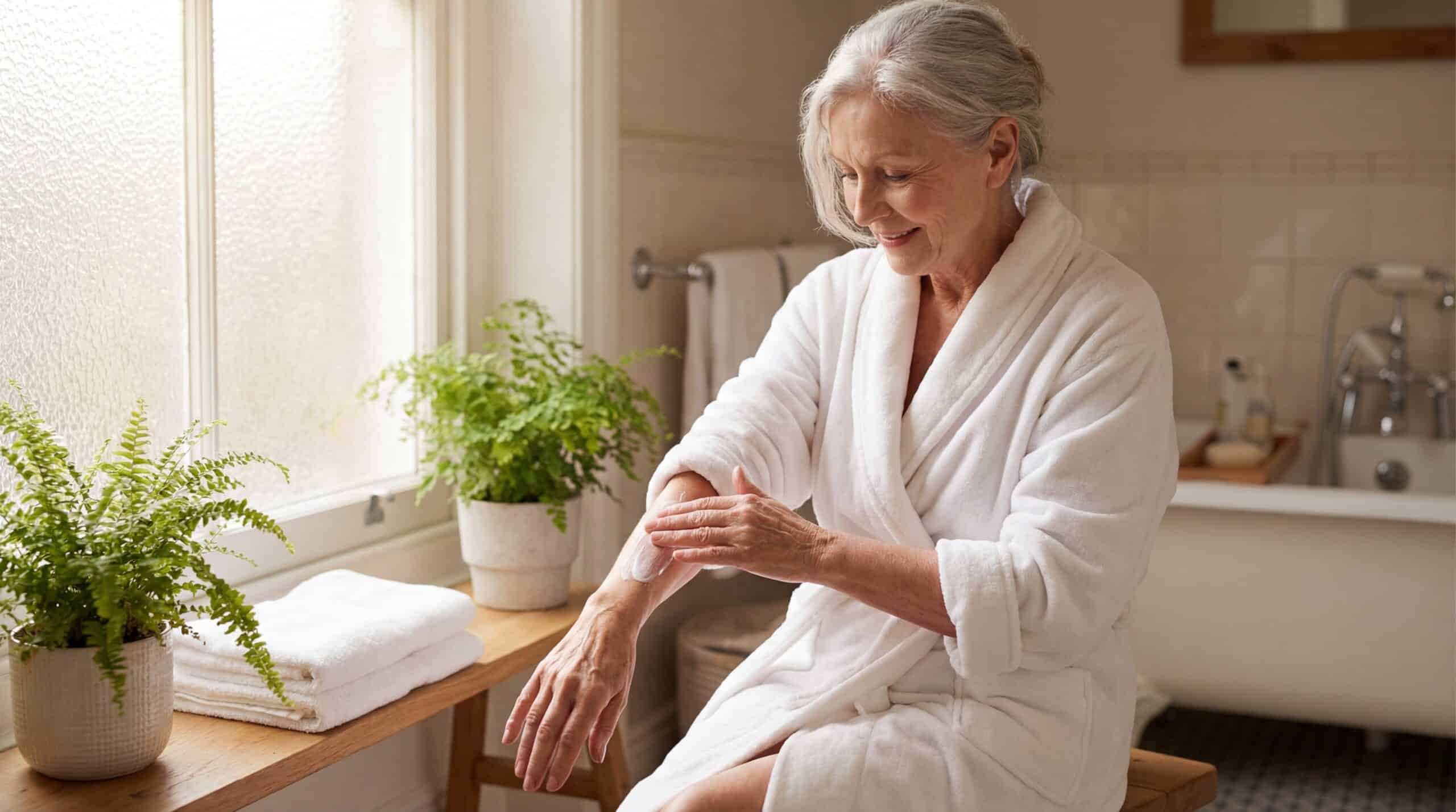 Banhos Ideais após os 60 Anos: Saiba como Cuidar da sua Pele