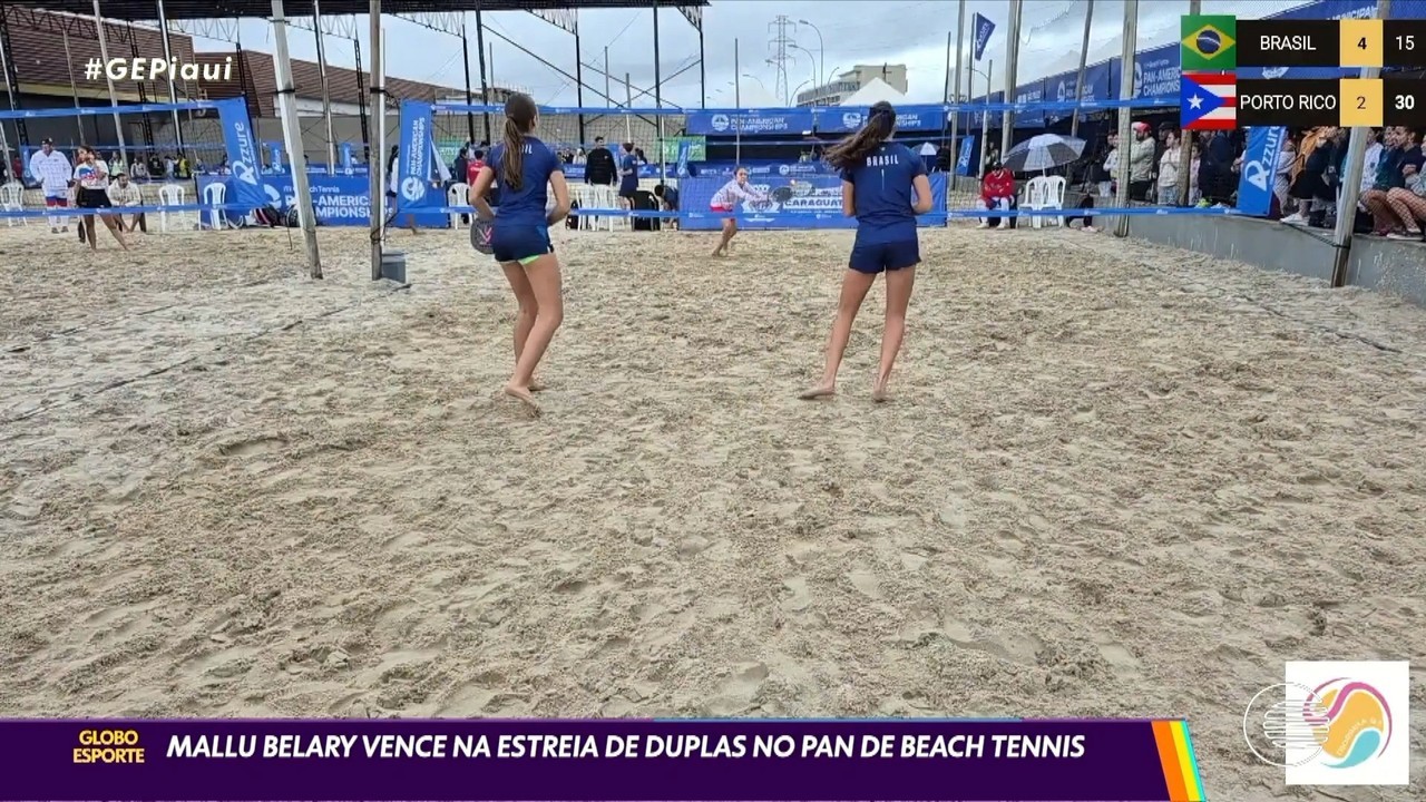 Beach Tennis: veja calendário do 1º semestre do Circuito Piauiense