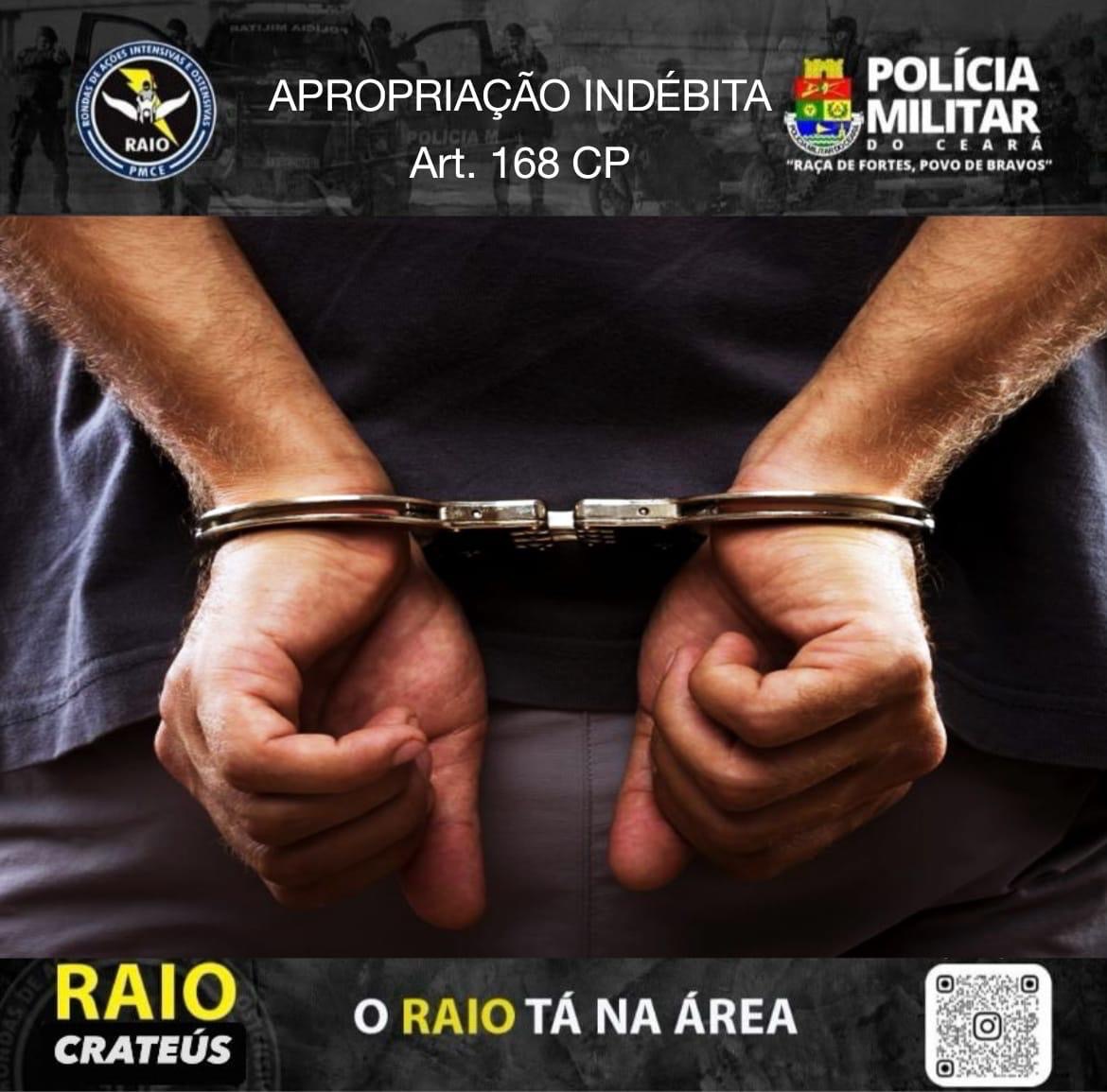 BICICLETA EMPRESTADA: Homem de 42 anos é levado à delegacia por apropriação indébita em Crateús