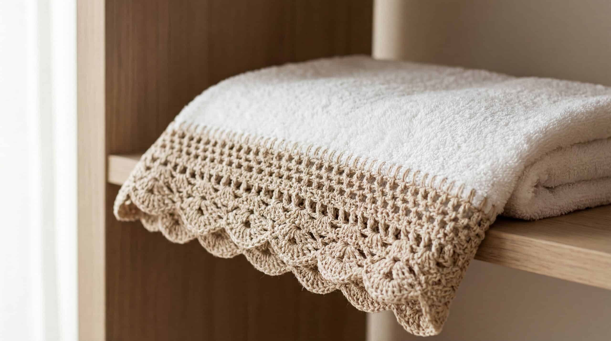 Bicos de Crochê para Toalha de Rosto: Transforme Sua Casa com Estilo e Elegância