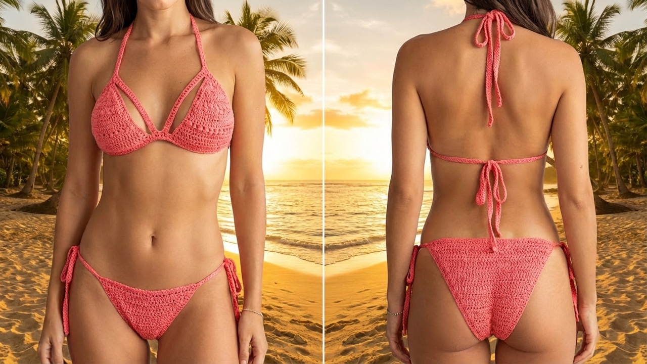 Biquíni de Crochê Básico: Técnica Passo a Passo para o Verão 2026