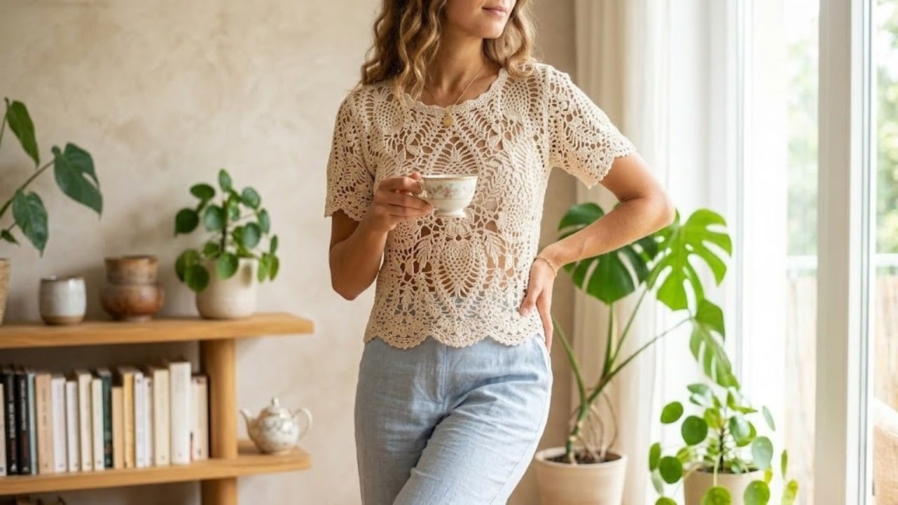 Blusas de Crochê para o Dia a Dia: Descubra o Poder do Estilo e Confort