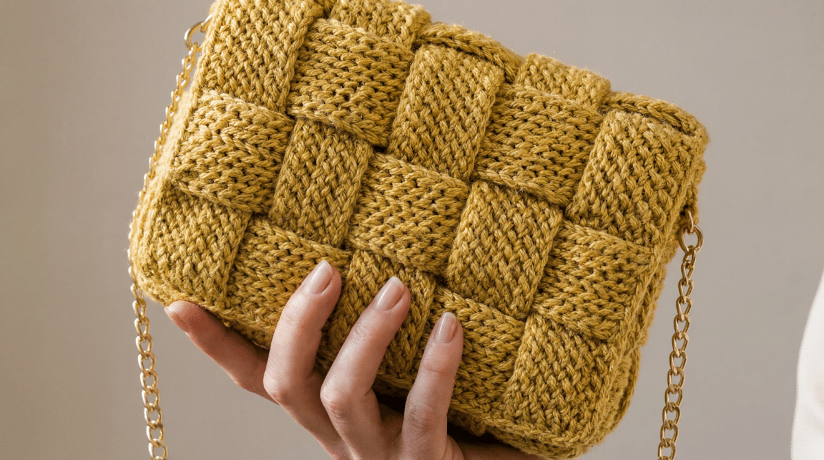 Bolsa de Crochê Trançada: O Símbolo de Sofisticação na Moda