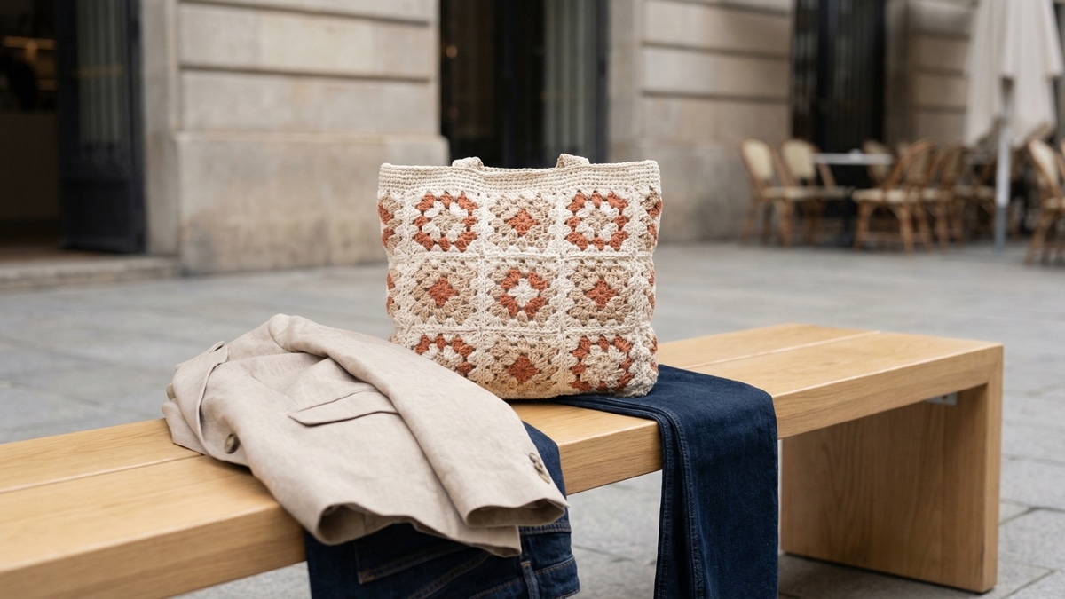 Bolsas de Crochê com Squares: Tendências, Estilos e Dicas para Crieir uma Obra de Arte