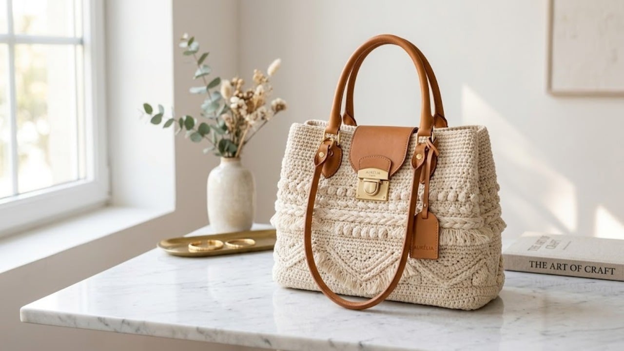 Bolsas de Crochê Estruturadas: o Novo Ícone do Luxo Manual no Brasil em 2026