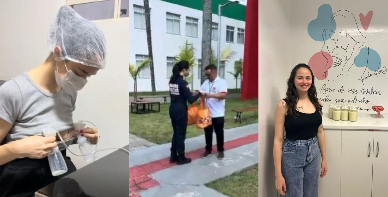 Bombeira SC doa 100 litros de leite materno: um gesto de amor e esperança