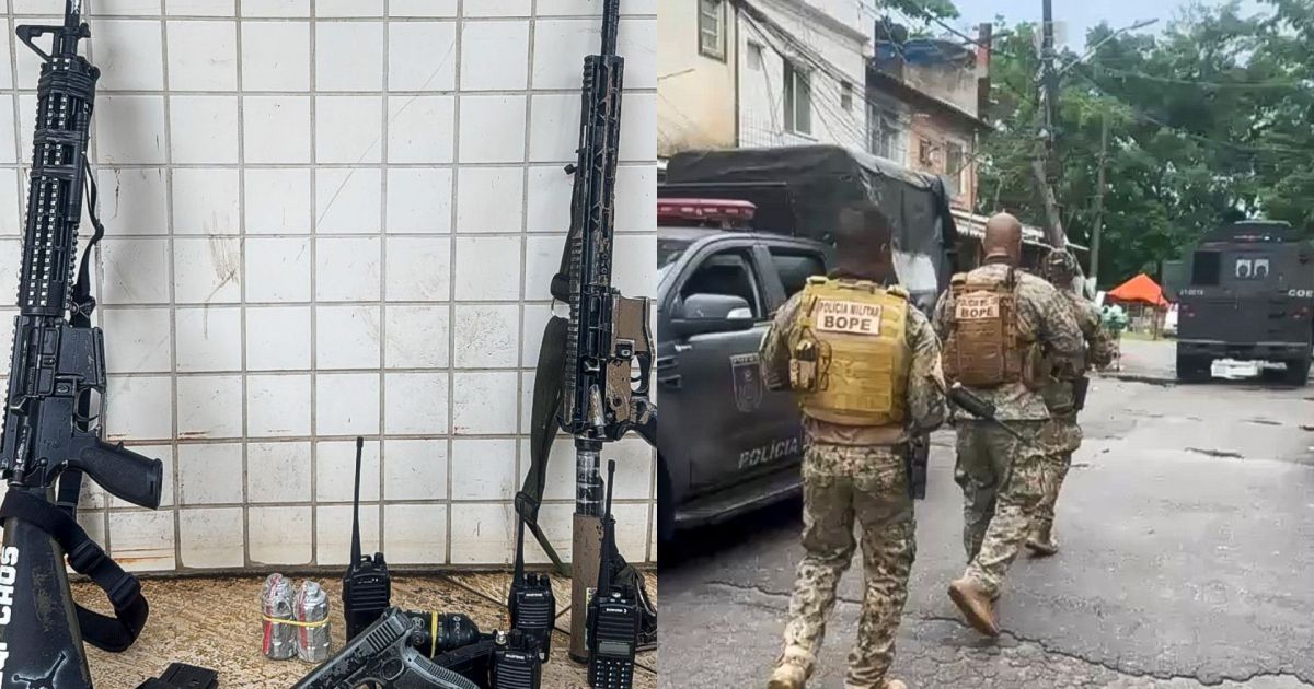 Bope mira “Equipe Caos” na zona sudoeste do Rio; 8 pessoas foram presas
