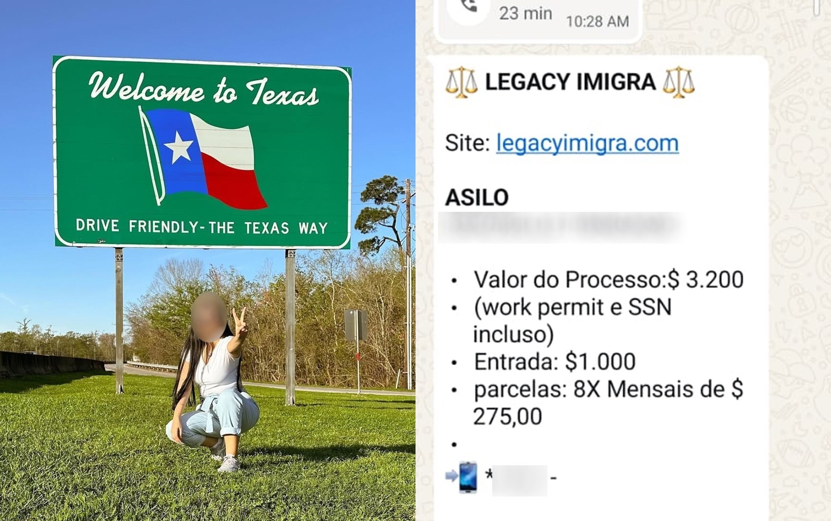 Brasileira é vítima de golpe nos EUA e perde US$ 1.825; suspeitos foram presos