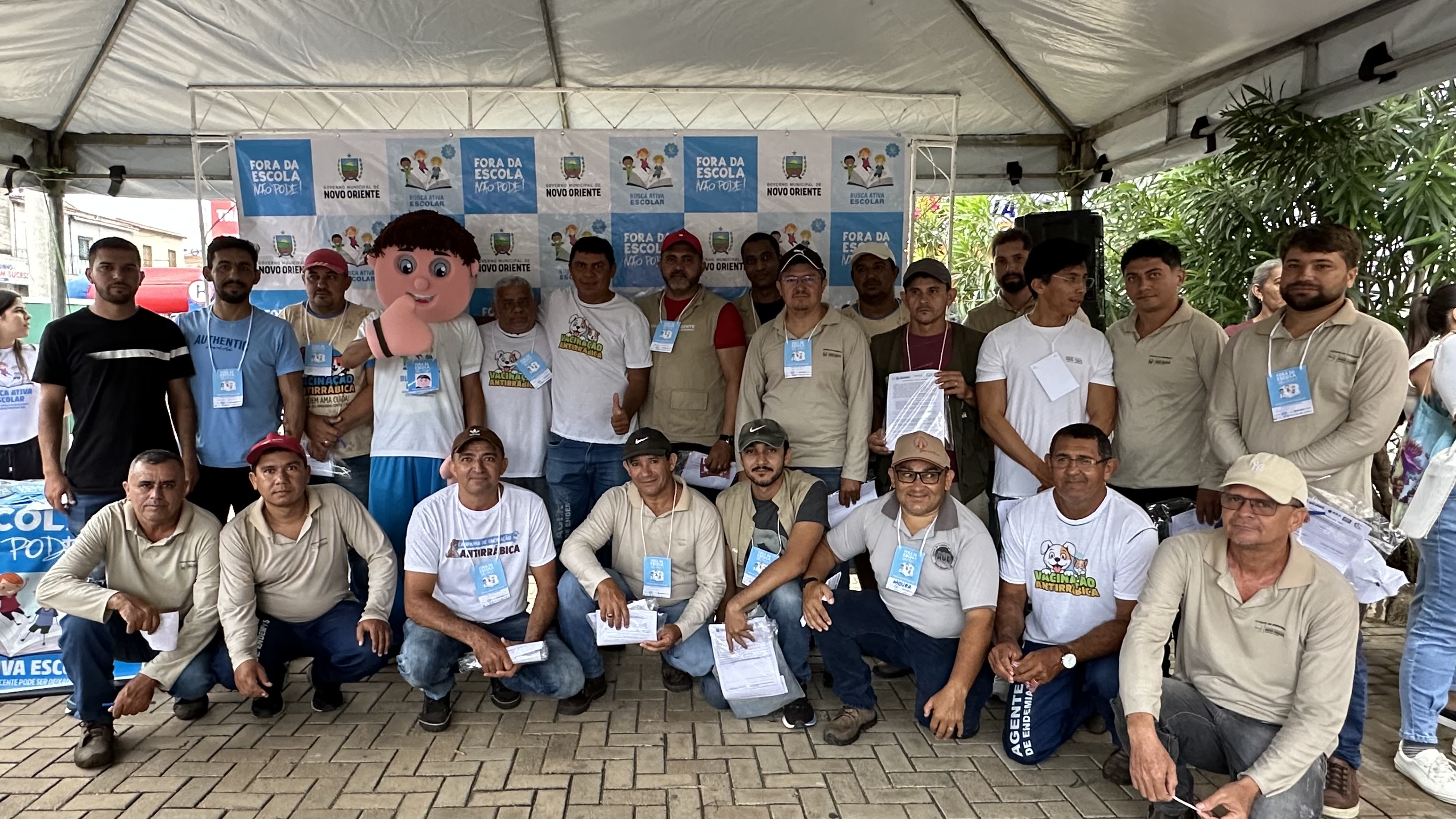Busca Ativa Escolar: Novo Oriente Mobiliza Equipes para Garantir Acesso à Educação