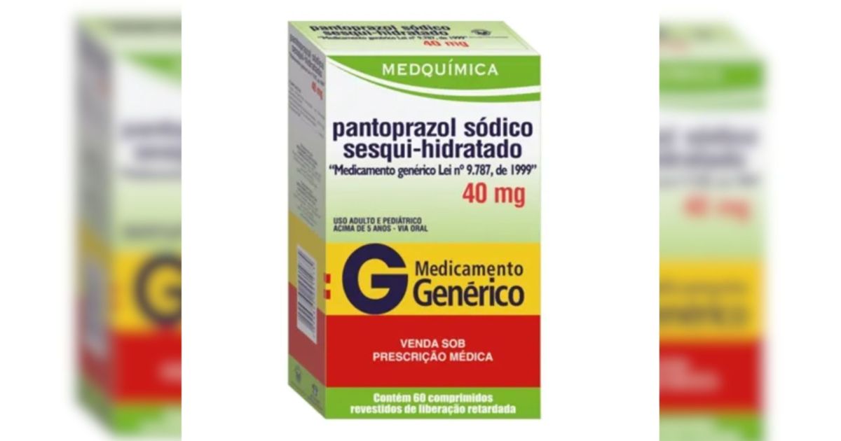 Caixa de Pantoprazol é trocada e Anvisa determina recolhimento de lote