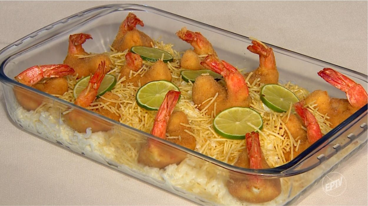 Camarão Recheado com Requeijão e Arroz Cremoso: Receita Sensacional para o Dia a Dia