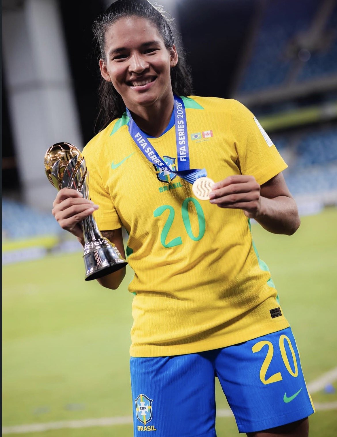 Campeã do FIFA Series 2026: Marília Brilha com Seleção Brasileira Feminina