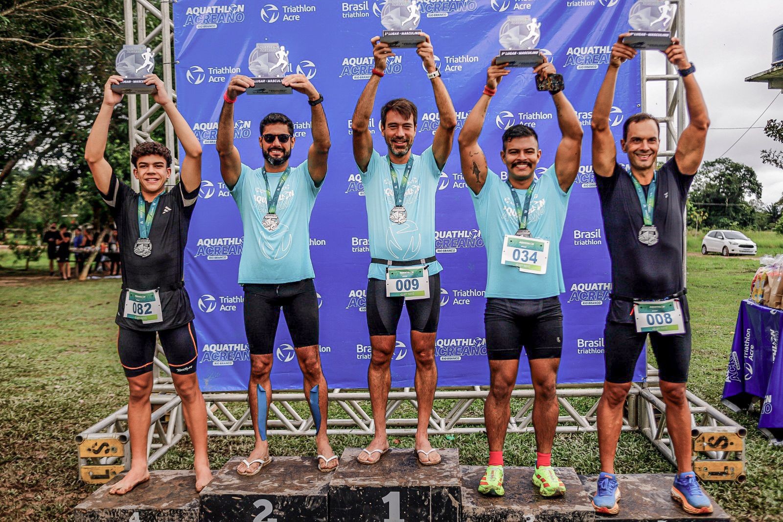 Campeões do Aquathlon Acreano: Gilson Doria e Sara Castro Levam o Título