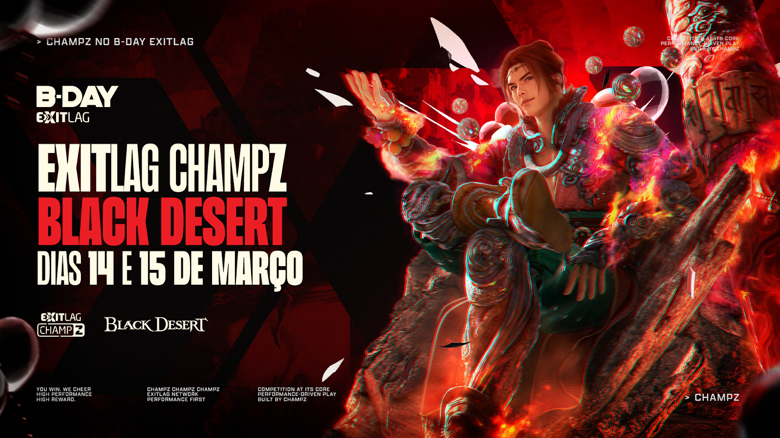 Campeonato de Black Desert e League of Legends: ExitLag ChampZ Anuncia Competições com Prêmios de R$ 24 Mil