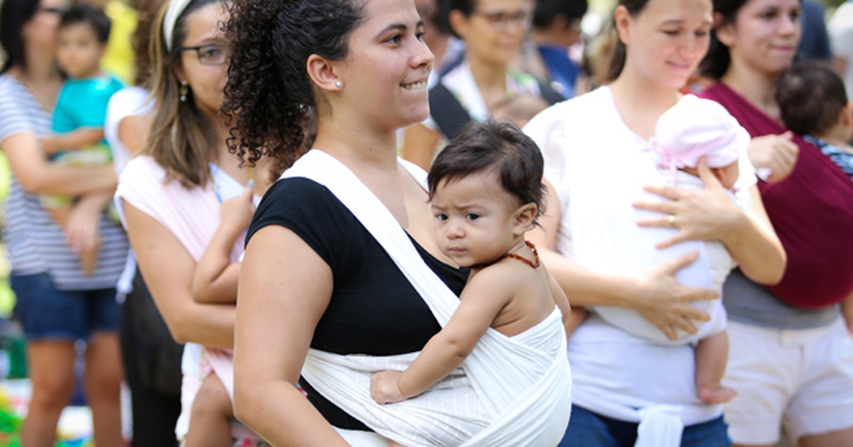 Campus Unifor recebe famílias em evento pró-amamentação
