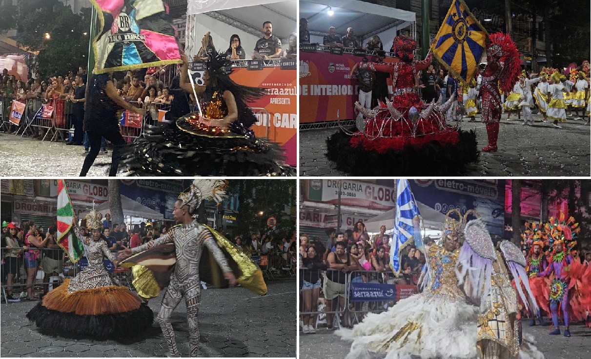 Carnaval em Nova Friburgo: Escolas de Samba do Grupo A Dão Show na Avenida