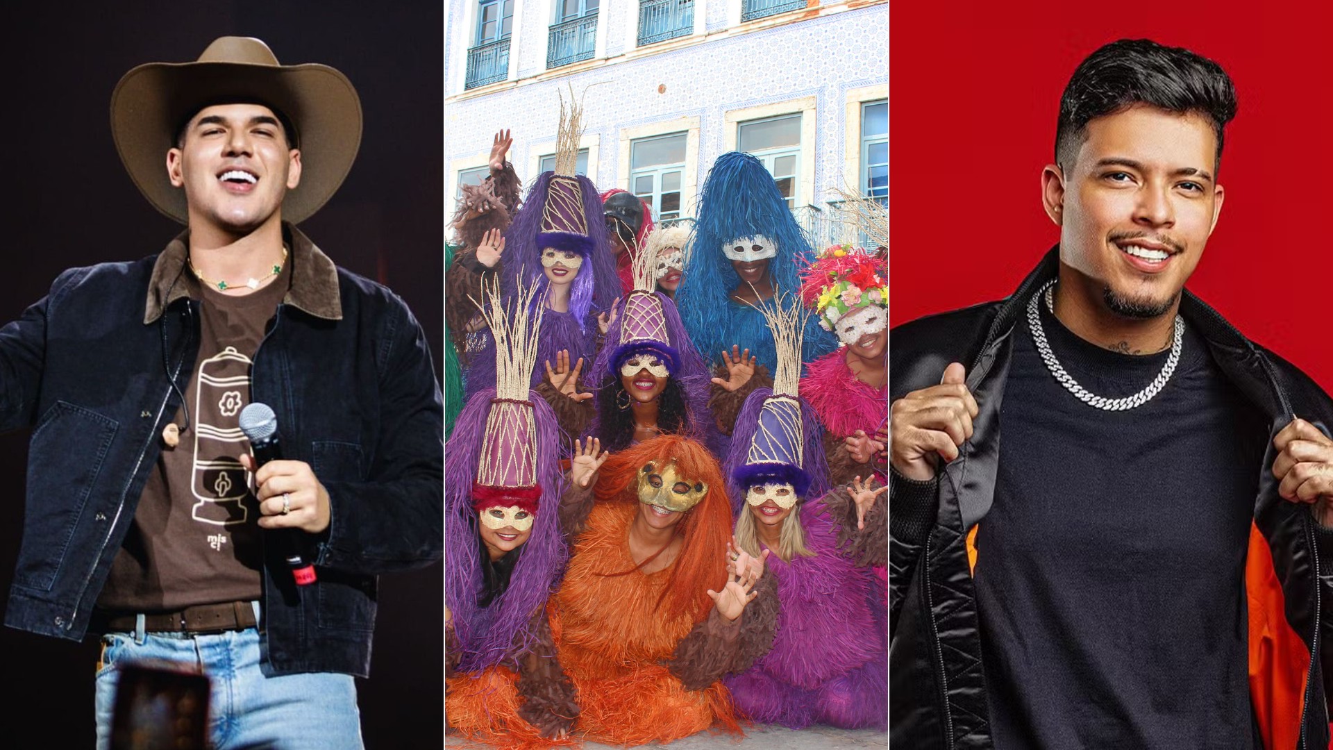 Carnaval em São Luís: Zé Vaqueiro, Felipe Amorim e Bicho Terra Destacam no Domingo de Folia